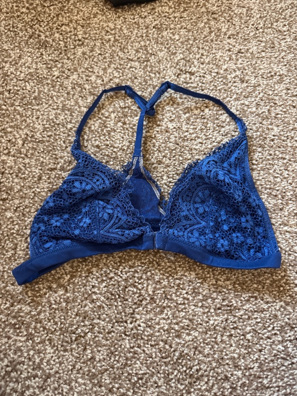 Victoria's Secret Lace Bralette in navy